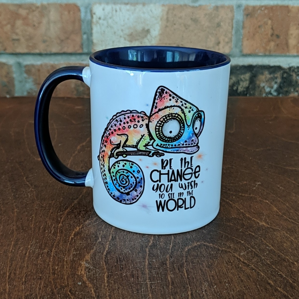Be the Change coffee mug